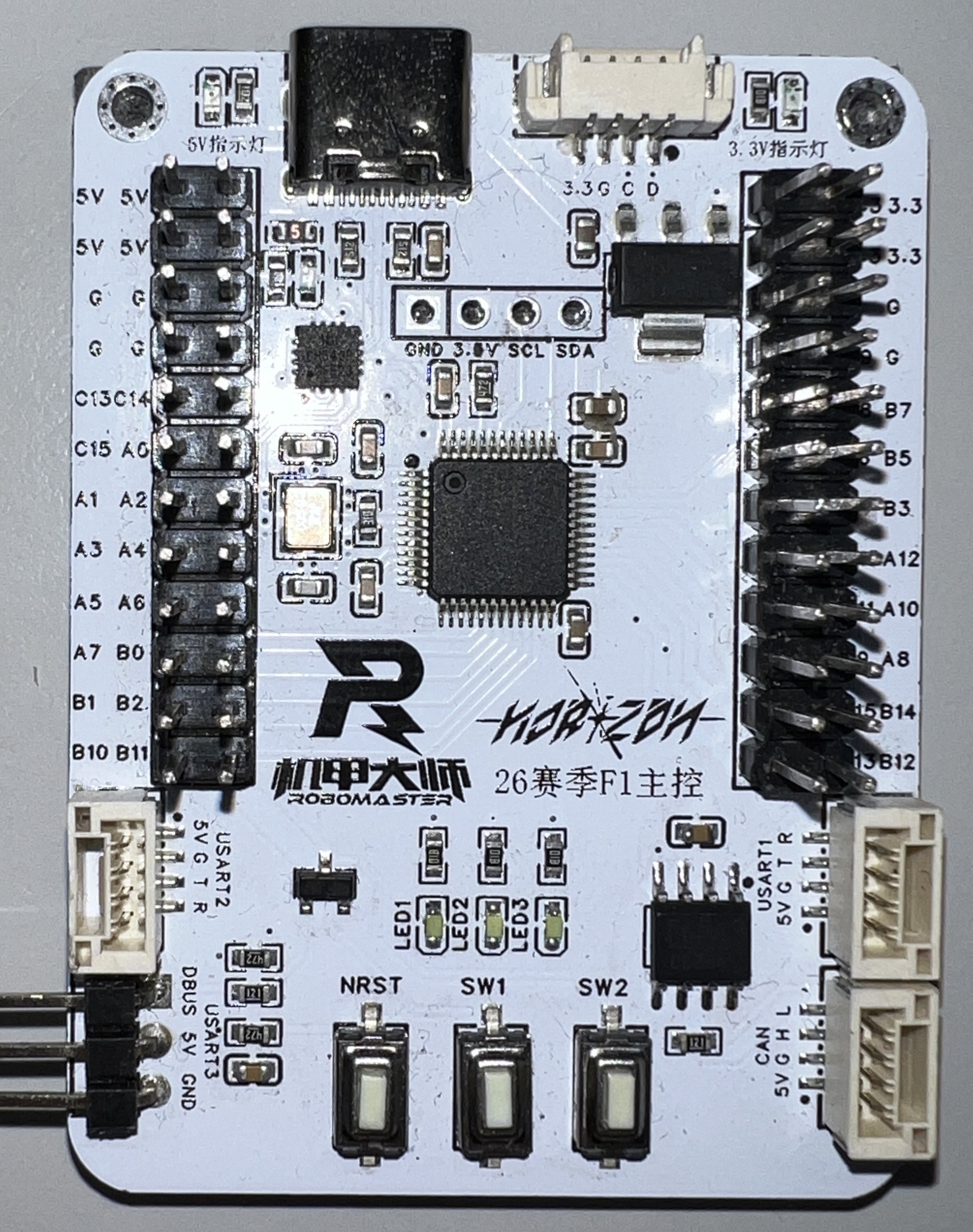 STM32F103C8T6 microcontroller board
