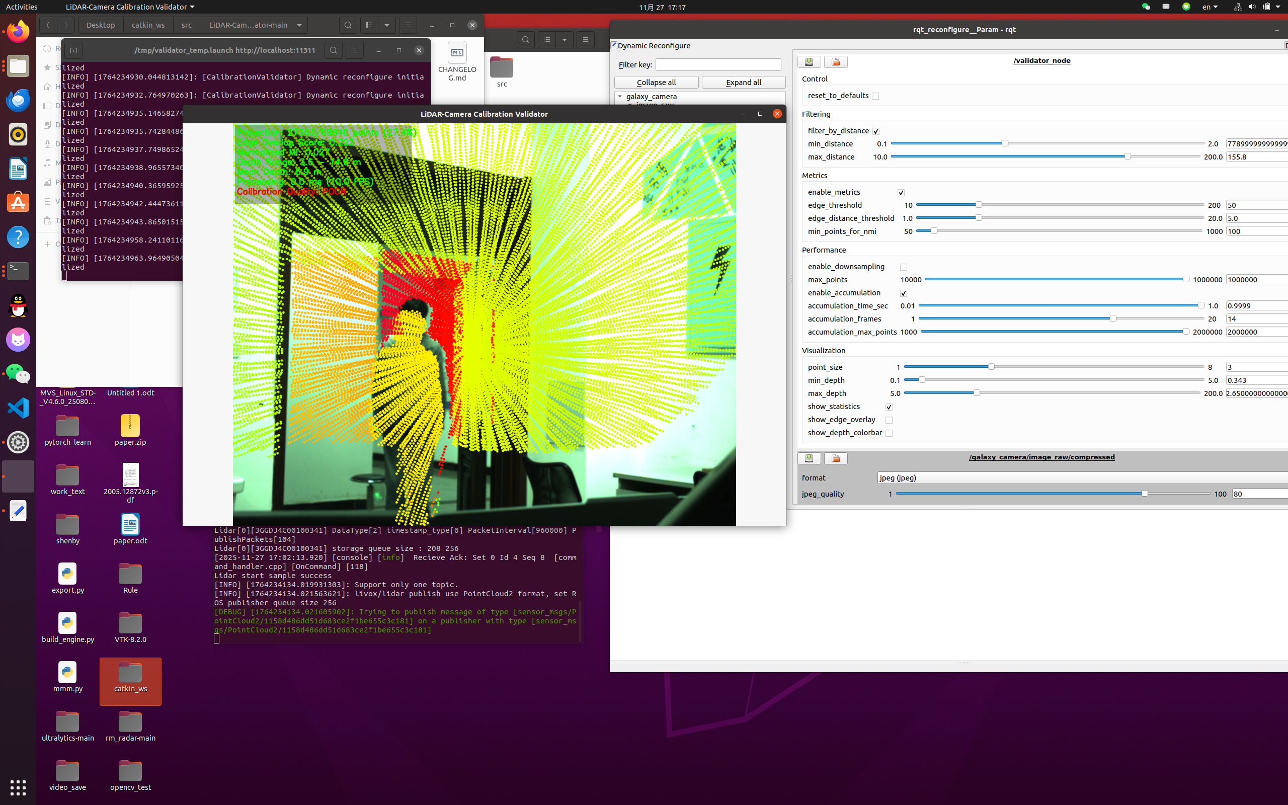 Livox LiDAR validation example